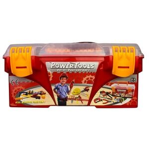 Pretend Play Toolbox Tools Playset‎ Construction Toy Educational Sensory 26 Pcs.
